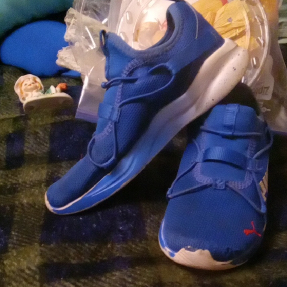 Puma Kids Blue Sneakers
